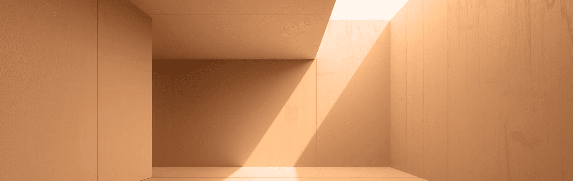 Office MUSEのメインビジュアル：整然としたオフィスと静かな光のイメージ。 経営を支える“整える力”を象徴する写真。